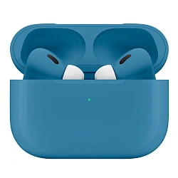 Беспроводные наушники Apple AirPods Pro 2 (Type-C) голубой матовый (полная покраска)