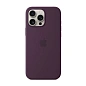 Клип-кейс (накладка) Silicone Case MagSafe для Apple iPhone 16 Pro Max силикон, сливовый