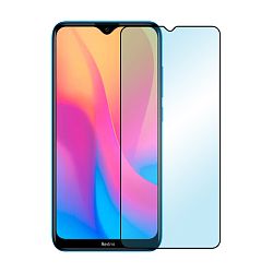 Защитное стекло 3D Classic для Xiaomi Redmi 8a / 8, черная рамка