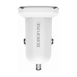 Автомобильное зарядное устройство Borofone BZ12 12 Вт, белый