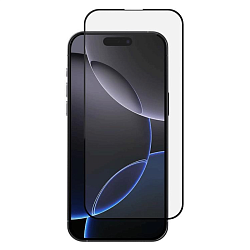 Защитное стекло uBear Extreme Shield 3D для Apple iPhone 16 Pro Max, черная рамка