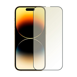 Защитное стекло Mocoll Matte 2.5D для Apple iPhone 14 Pro, черная рамка