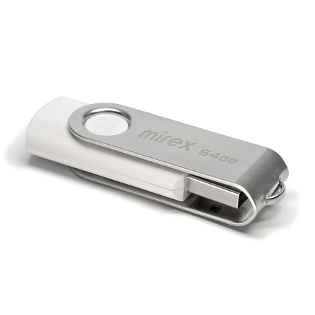 USB-флешка Mirex Swivel 64 ГБ белый - 2