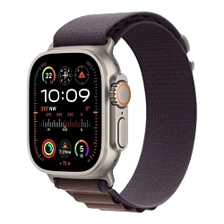 Ремешок WIWU Ultra Loop Watch Band для Apple Watch 44 / 45 / 46 / 49mm нейлон индиго