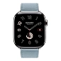 Умные часы Apple Watch Hermes Series 11 42mm GPS + Cellular Silver Titanium Case Bleu Lin Single Tour Strap (with Orange Hermès Sport band) - 2