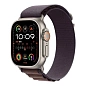 Ремешок WIWU Ultra Loop Watch Band для Apple Watch 44 / 45 / 46 / 49mm нейлон индиго