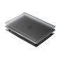 Клип-кейс (накладка) K-DOO Guardian для Apple MacBook Air 15" (2023 - 2025) (Уценка) затемнённый (отличное состояние, повреждена упаковка)