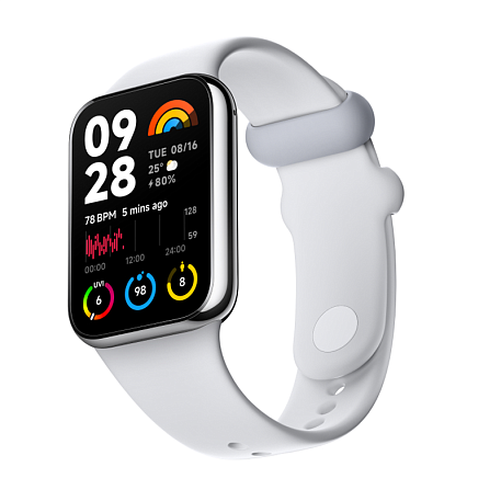 Фитнес-браслет Xiaomi Smart Band 8 Pro светло-серый (GL) - 2