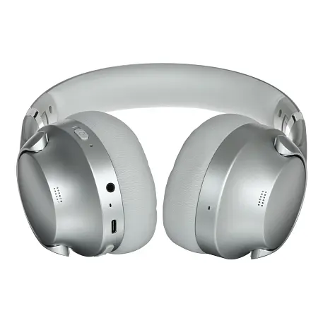 Беспроводные наушники Deppa Stereo Ultra ANC серебристый - 2