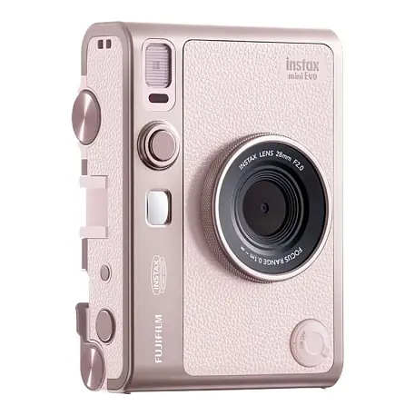 Фотоаппарат моментальной печати Fujifilm Instax Mini Evo розовый - 2