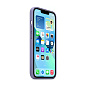 Клип-кейс (накладка) Apple Leather Case MagSafe для Apple iPhone 13 (Уценка) Wisteria (хорошее состояние, точка на чехле) - 3