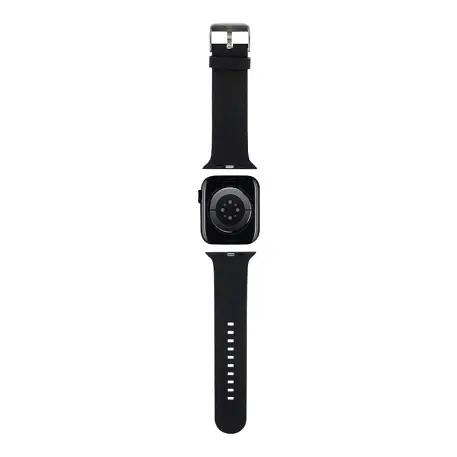 Ремешок CG Mobile Karl Lagerfeld 3D Rubber NFT Choupette Head для Apple Watch 38 / 40 / 41 / 42mm силикон чёрный - 3