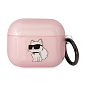 Кобура CG Mobile Lagerfeld TPU With Ring для Apple AirPods 3