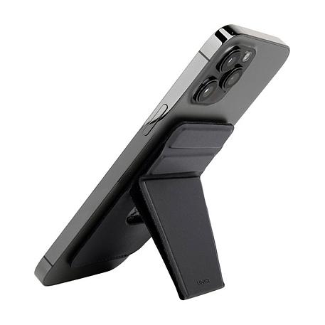 Кардхолдер с функцией подставки UNIQ Lyft MagSafe чёрный - 2
