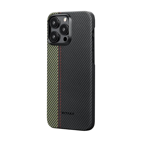 Клип-кейс (накладка) Pitaka Fusion Weaving MagEZ Case 4 для Apple iPhone 15 Pro - 2
