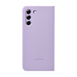 Чехол-книжка Samsung Smart Clear View Cover для Samsung Galaxy S21 FE полиуретан, поликарбонат, фиолетовый - 3