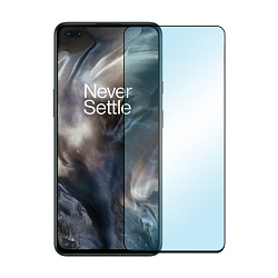 Защитное стекло 3D Premium для OnePlus Nord / Nord 2 5G, черная рамка