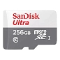 Карта памяти SanDisk Ultra SDSQUNR (без адаптера), 256 ГБ