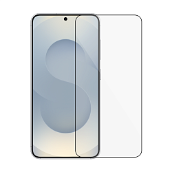 Защитное стекло 3D Premium для Samsung Galaxy S25 FE, черная рамка