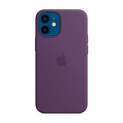 Клип-кейс (накладка) Apple Silicone Case MagSafe для Apple iPhone 12 Mini силикон, Amethyst