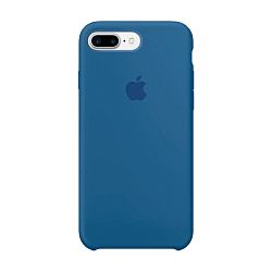 Клип-кейс (накладка) Apple Silicone Case для Apple iPhone 7 Plus / 8 Plus силикон, Denim Blue