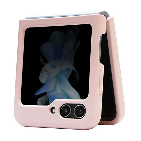 Клип-кейс (накладка) CG Mobile Lagerfeld Karl Head для Samsung Galaxy Z Flip 5 силикон, "NFT 3D Choupette" розовый - 4