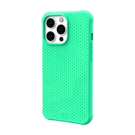 Клип-кейс (накладка) UAG [U]Dot для Apple iPhone 13 Pro силикон, мятный - 2
