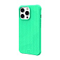 Клип-кейс (накладка) UAG [U]Dot для Apple iPhone 13 Pro силикон, мятный - 2