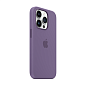 Клип-кейс (накладка) Silicone Case MagSafe для Apple iPhone 14 Pro силикон, фиолетовый - 3