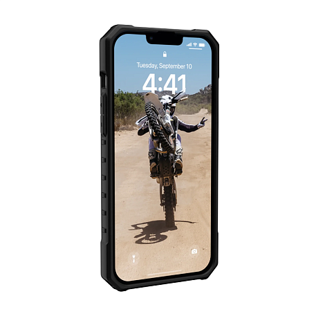 Клип-кейс (накладка) UAG Pathfinder Magsafe для Apple iPhone 14 Plus поликарбонат, оливковый - 3
