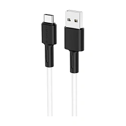 Дата-кабель Borofone BX31 Type-C 1 м, белый