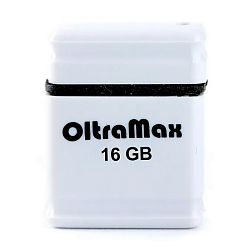 USB-флешка OltraMax 50 16 ГБ, белый