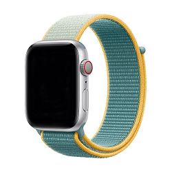 Спортивный браслет для Apple Watch 44 / 45 / 46 / 49mm нейлон "солнечный луч"