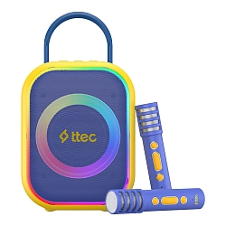Портативный беспроводной караоке-набор TTEC VocalMate Kids Karaoke Set синий