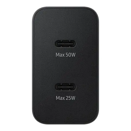 Сетевое зарядное устройство + кабель Type-C - Type-C Samsung EP-T5020 50 Вт чёрный - 2