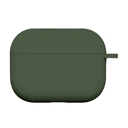 Кобура Silicon Protection Case для Apple AirPods Pro 2 / Pro  силикон, серо-зелёный