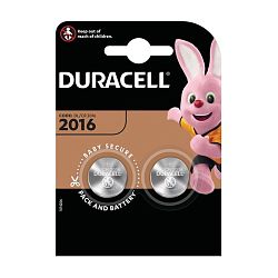 Батарейка Duracell Lithium DL CR 2016-2BL, 2шт 