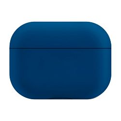 Кобура для Apple AirPods Pro силикон, тёмно-синий