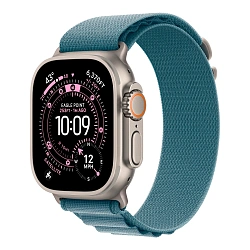 Умные часы Apple Watch Ultra 3 49mm GPS + Cellular Natural Titanium Case Light Blue Alpine Loop