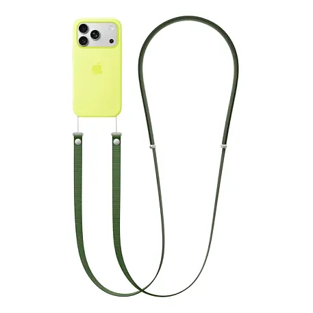 Ремешок для Apple iPhone Crossbody Strap зелёный - 2