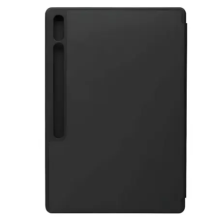 Чехол-книжка для Samsung Galaxy Tab S9 Plus / S9 FE Plus / S10 Plus силикон, чёрный - 2