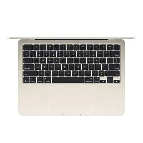 Ноутбук Apple Macbook Air 13" (2025) M4 16 ГБ, 256 ГБ SSD (MW0Y3), "сияющая звезда" - 2