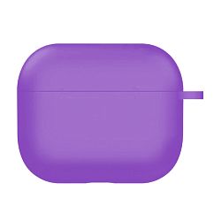 Кобура Silicon Protection Case для Apple AirPods 3 силикон, фиолетовый