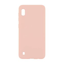 Клип-кейс (накладка) Silicone cover для Samsung Galaxy A10 силикон, пудровый