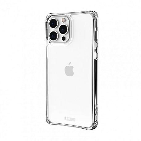 Клип-кейс (накладка) UAG Plyo для Apple iPhone 13 Pro Max поликарбонат, прозрачный (Ice) - 2