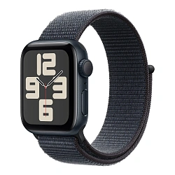 Умные часы Apple Watch SE (2024) 40mm GPS Midnight Aluminium Case Ink Sport Loop