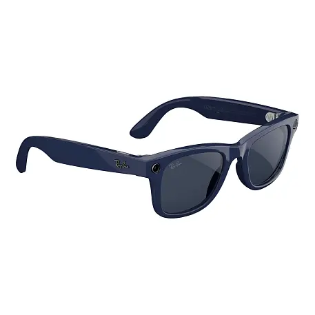 Умные очки Ray-Ban Wayfarer Gen 2 Shiny Cosmic Blue, Clear/Sapphire Transitions, (53-22-155mm) - 2